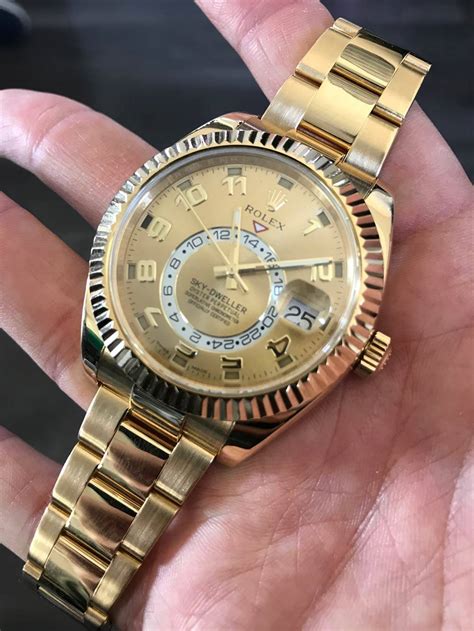 rolex sky dweller 2018|Rolex Sky-Dweller gold 2021.